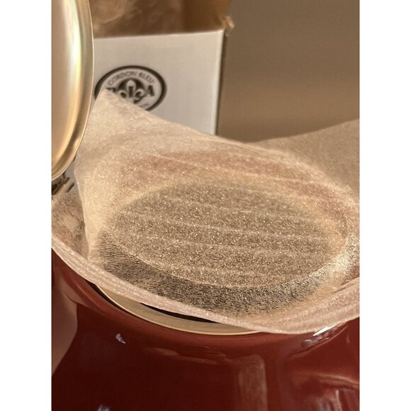 New In Box  Cordon Bleu Teapot With Infuser Color RED - Picture 9 of 12